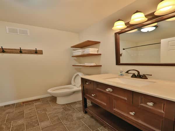 Upstairs bathroom