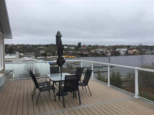 Deck area