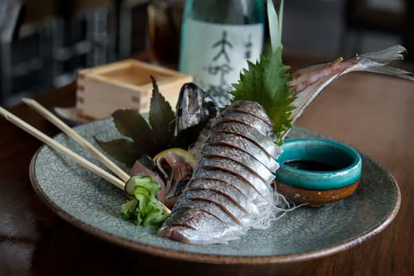 Kyushi Aji Sashimi