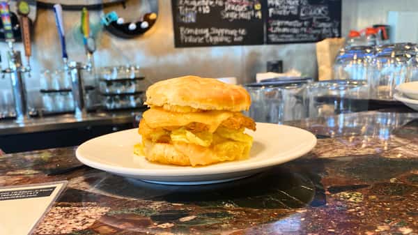 Chicken and Egg Biscuit