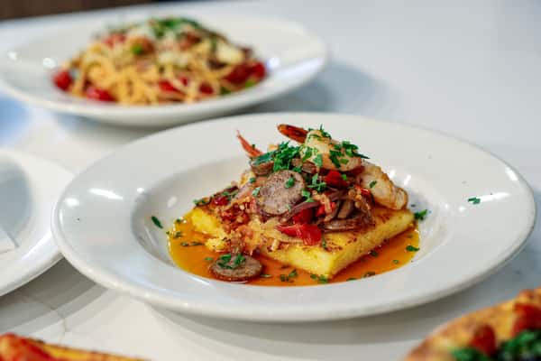 shrimp & sausage terrine