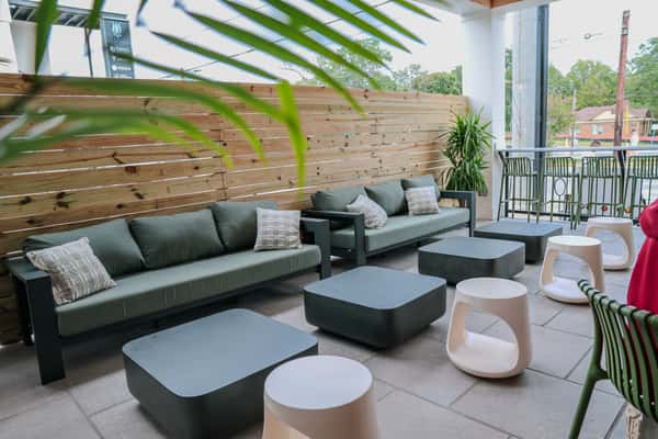 Patio in Virginia Highland Atkins Park N Highland Ave Atlanta bar lounge italian