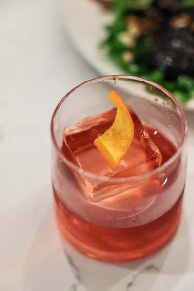 Olive Oil and Citrus Negroni