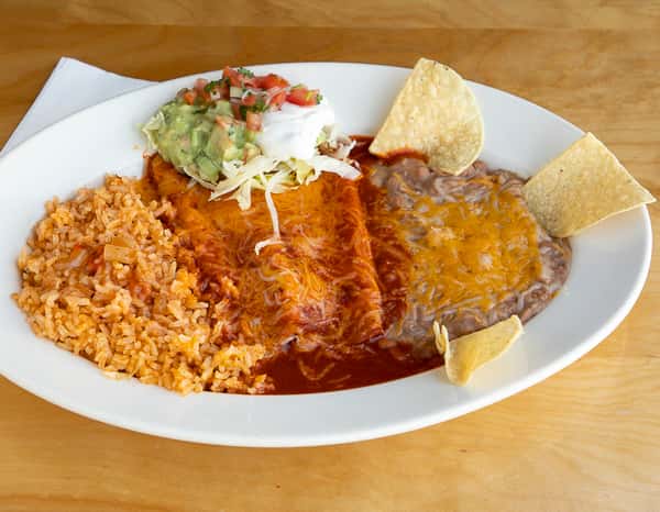 Two Enchilada Plate