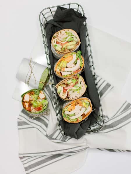 Ham & Swiss Wrap