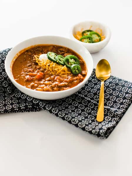 Homemade Texas Style Chili