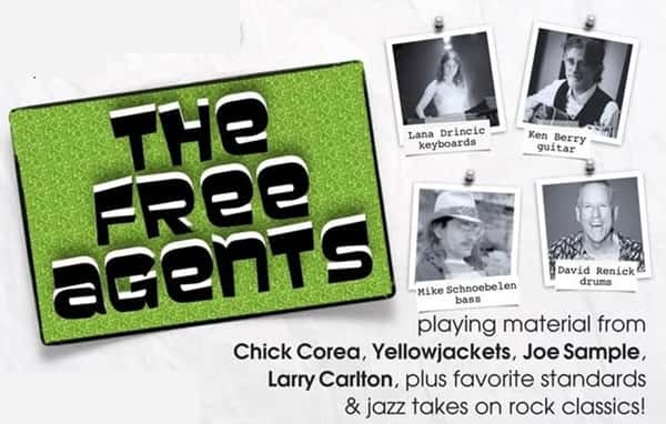 THE FREE AGENTS BACK ROOM SEATING SEPT 11th