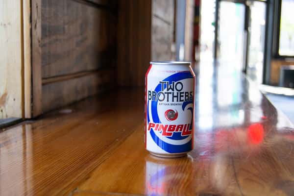 Pinball, 12oz beer (5.4% alcohol by volume)