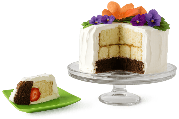 Ribbon Cake