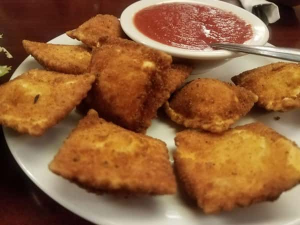 Toasty Cheese Raviolis