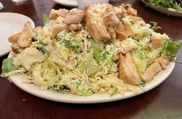 Caesar Salad add Grilled Chicken $6