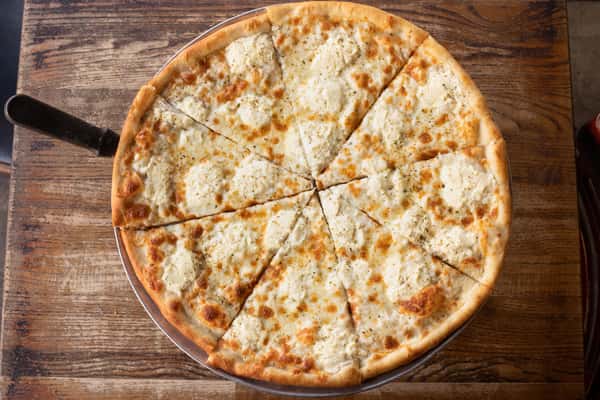18" Bianca Pizza