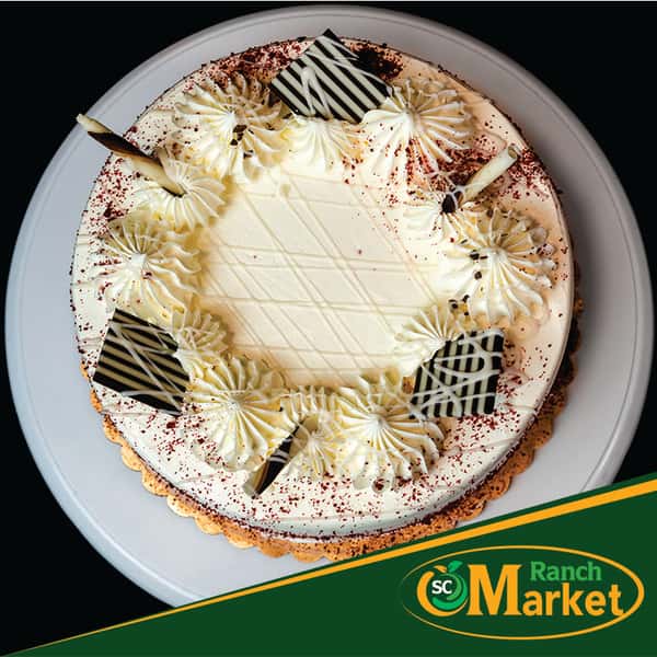 Red Velvet Cake Top View