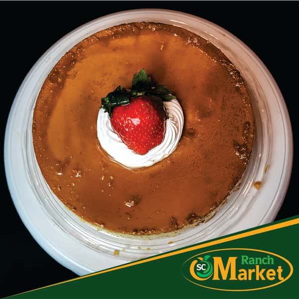 Flan Top View