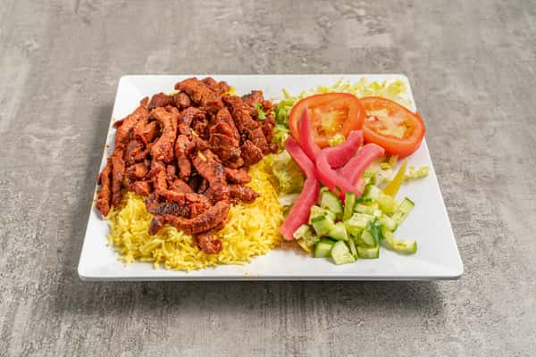 Lamb over rice