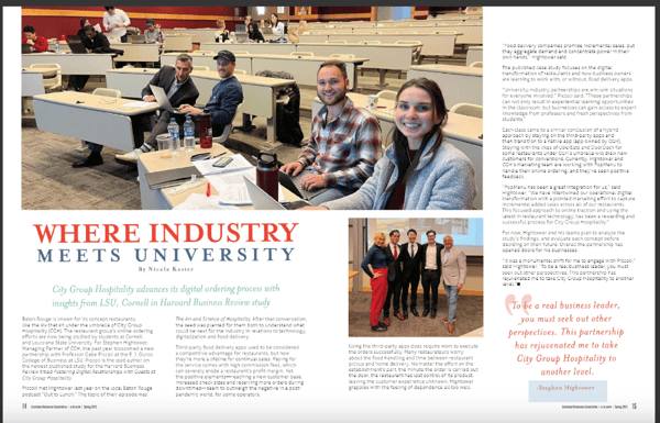 University meets Industry LRA Spring Issue
