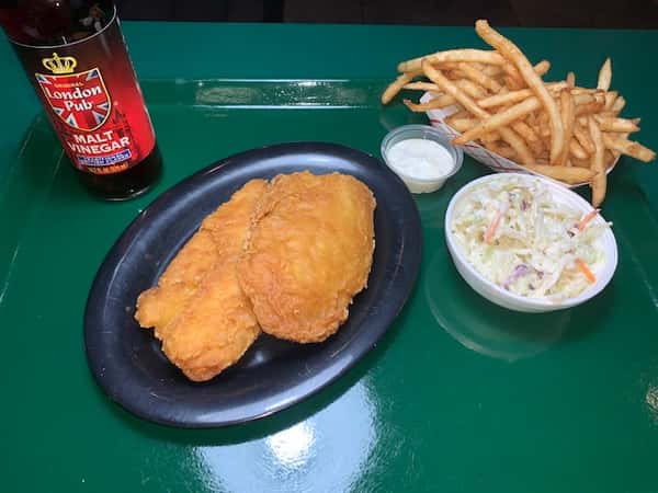 Fried Fish Dinner - Tilapia