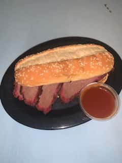 Sliced Beef Sandwich
