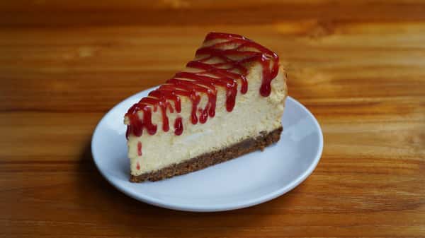 8" Eggnog Cheesecake with a Ginger snap Cookie Crust (serves 10-12)