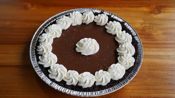 10" French Broad Chocolate Cream Pie (serves 8-10)