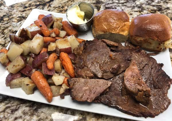 Pot roast dinner