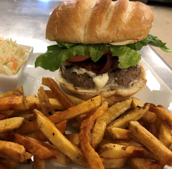 Black and Blue Burger