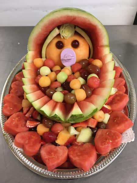 baby shower fruit platter