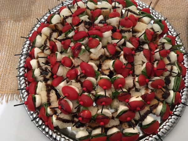 Caprese skewers