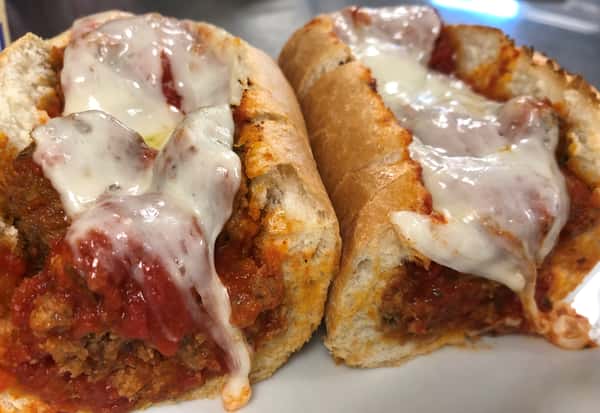 Homemade Meatball Parmesan