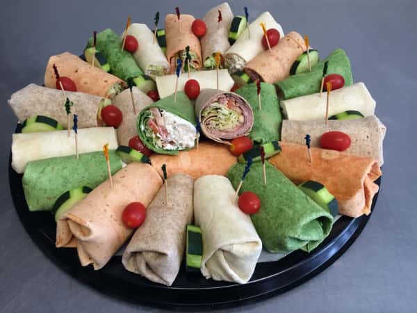 assorted wraps catering