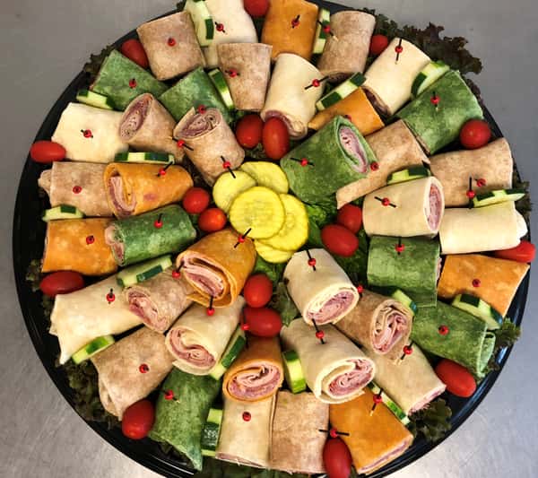 Mini wrap platter