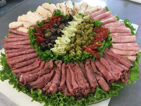 greek style meat platter