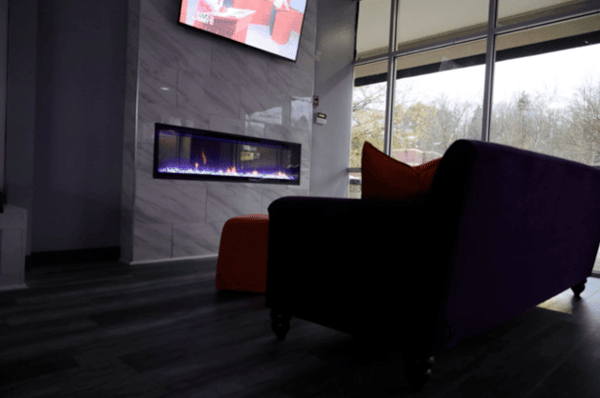 Interior of event space
