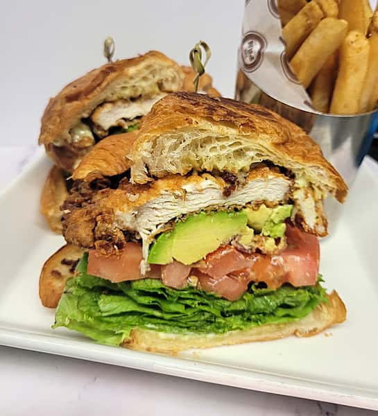 Crispy Chicken Club Sandwich