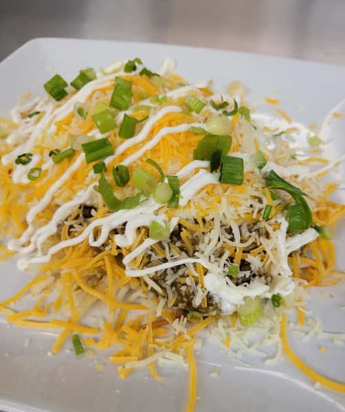Lv's Green Chili Hash