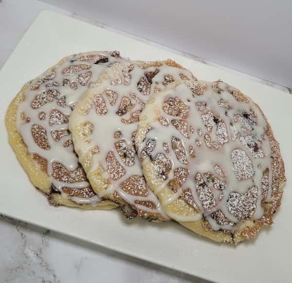 Cinnamon Roll Pancakes