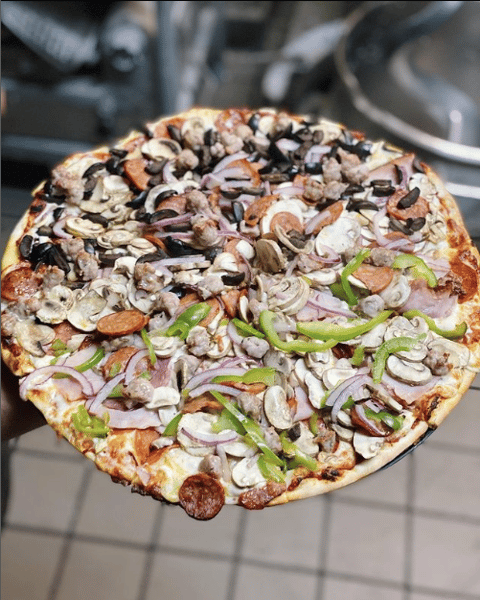 Chicken pizza