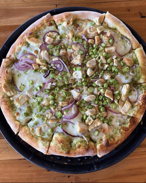 Chicken pizza