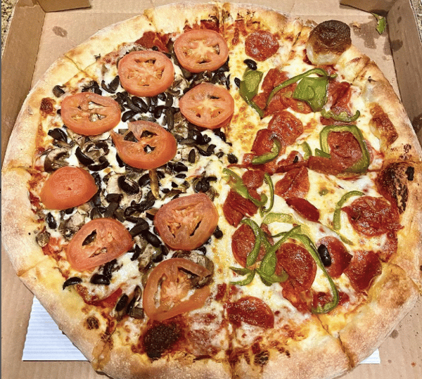 Tomato pizza