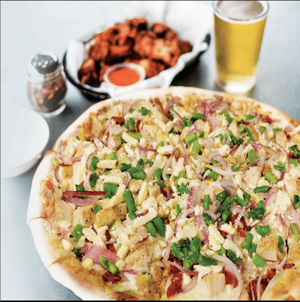 Chicken pizza