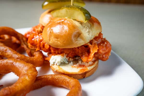Two Sliders with Cheese