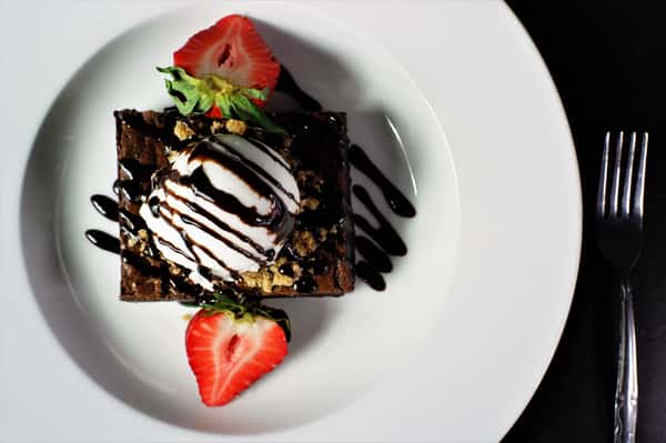 brownie sundae