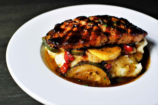 glazed salmon
