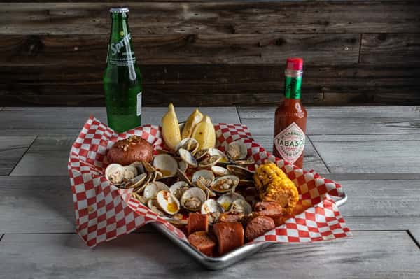 Clams Butter Garlic with Cajun Medium