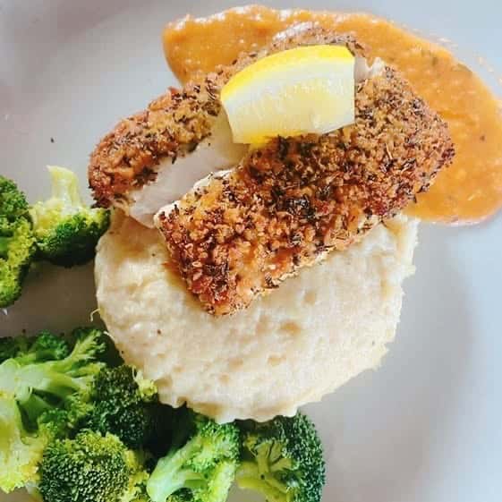 Herb Crusted Mahi