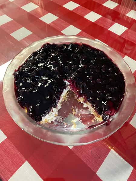 Blueberry Banana Cream Pie