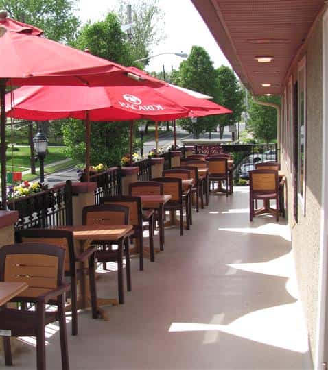 patio area
