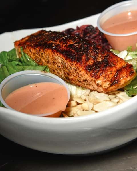 Blackened Salmon Salad