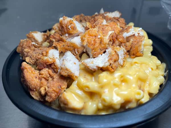 Fried Chicken Mac Bowl