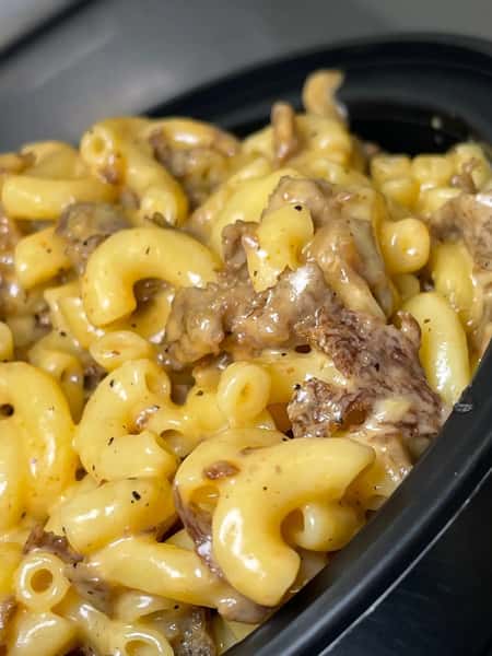 Ribeye Cheesesteak Mac Bowl